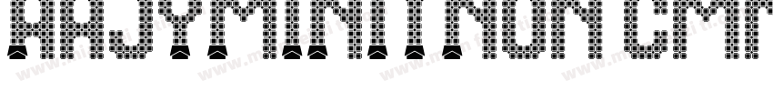 AaJYMINITNOn CmmercialUse字体转换